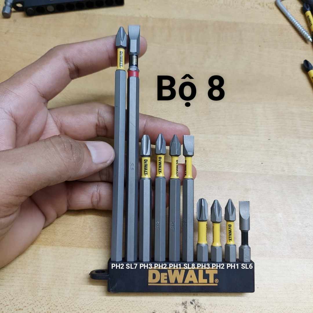Bộ Mũi Vít DeWalt chính hãng có từ đảm bảo Chất Lượng