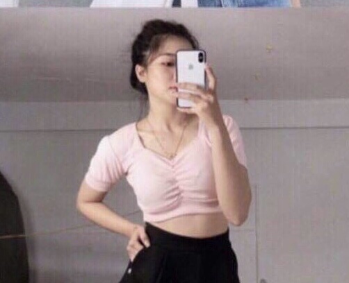 [HCM] ÁO CROPTOP CỔ V  BO EO FROM DƯỚI 50KG