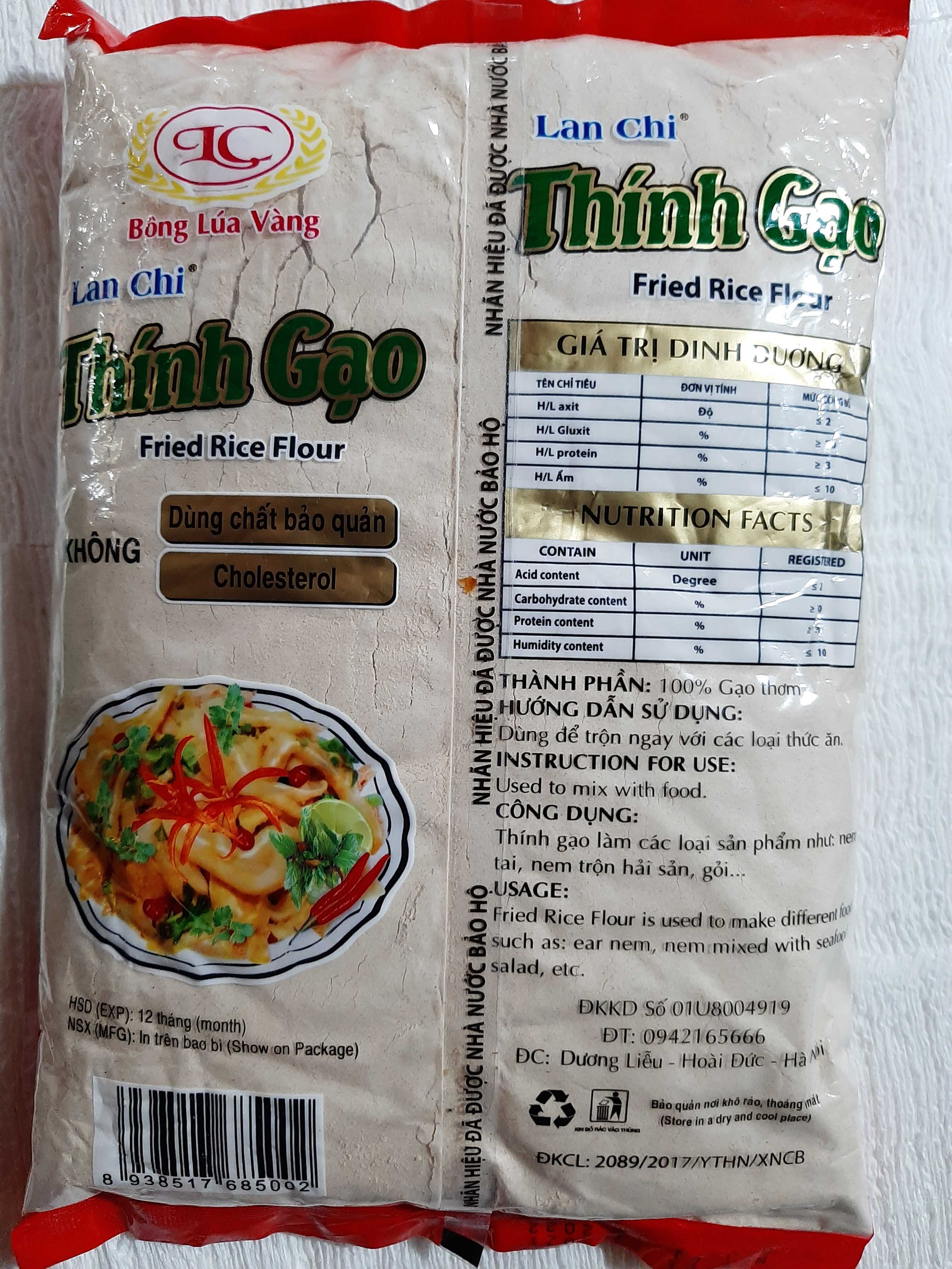 THÍNH GẠO LAN CHI THƠM NGON 1KG