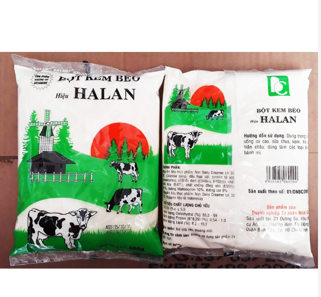 Bột Kem Béo Hà Lan pha trà sữa hiệu Bích Cơ 500g