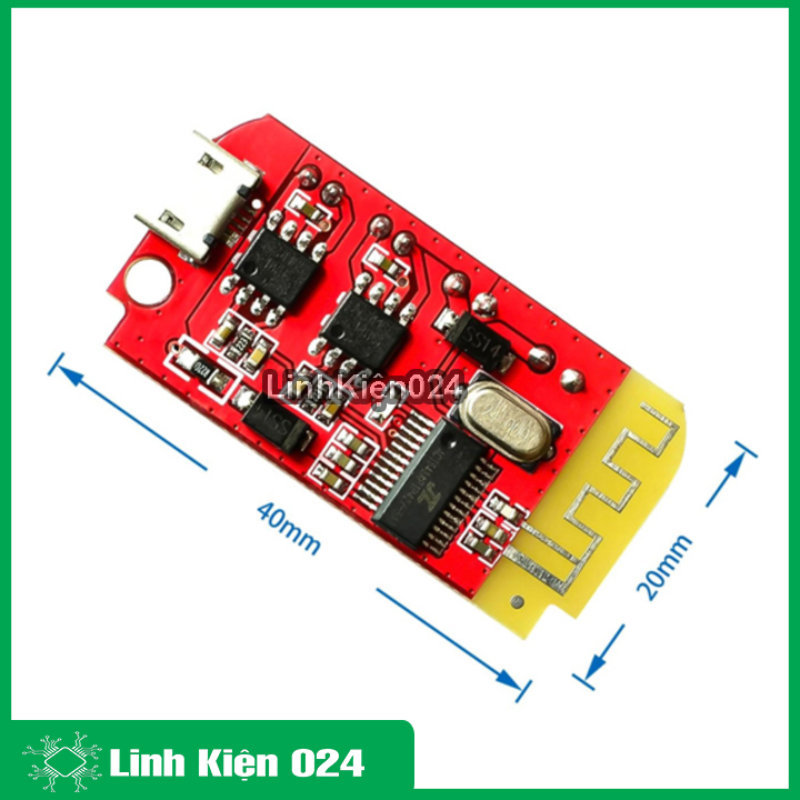 Module khuếch đại âm thanh CT14 Mini 4.2 Bluetooth Stereo Class F 5W + 5W