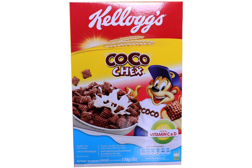 Ngũ Cốc Ăn Sáng Kellogg's Coco Chex 170g