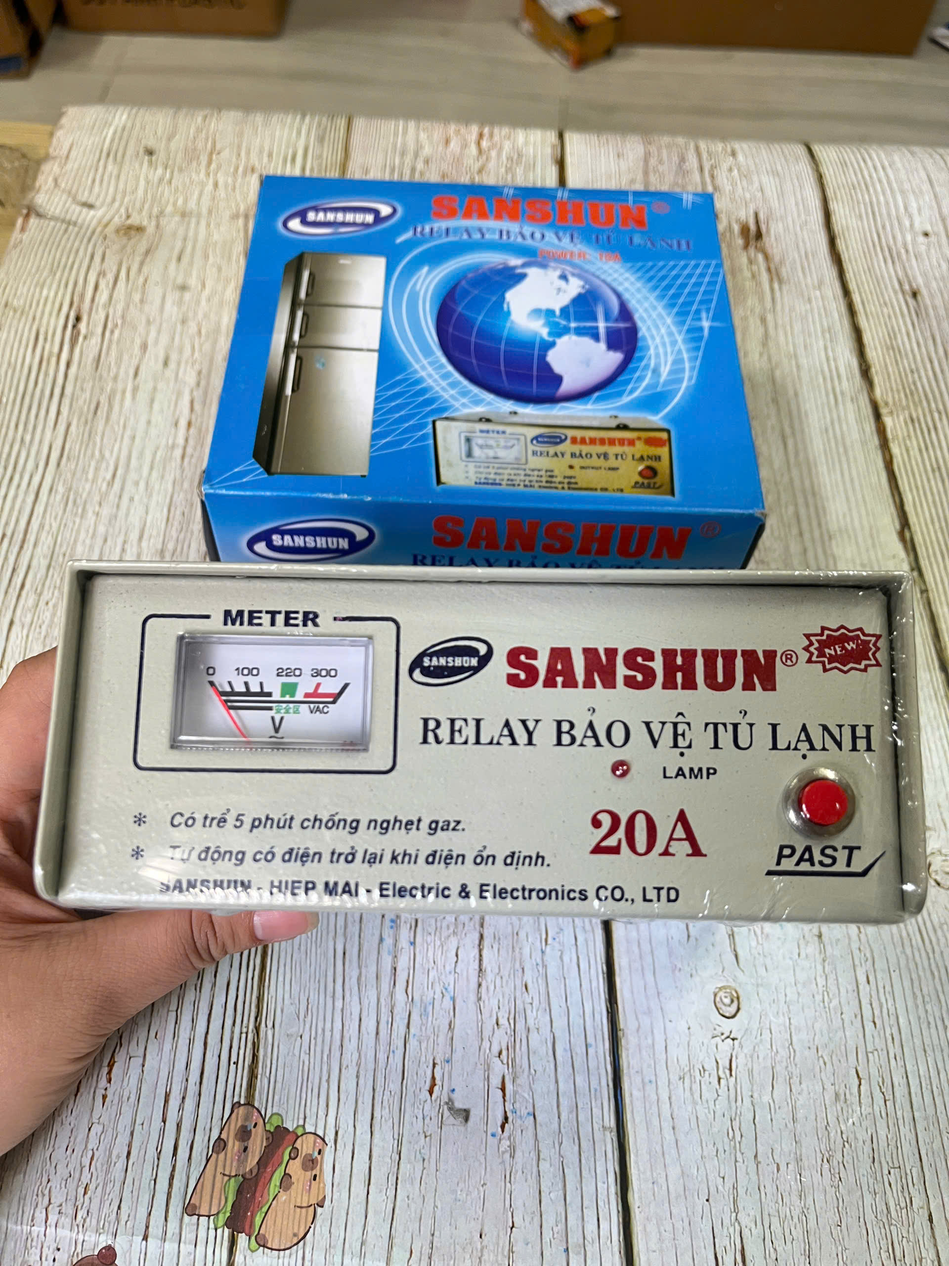 [RELAY] Ổn Áp Bảo Vệ Tủ Lạnh 20A - 30A