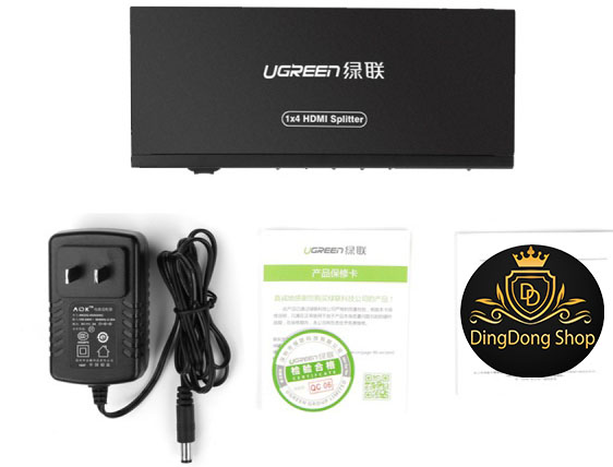 Bộ chia HDMI 1 vào 4 ra Ugreen 40202