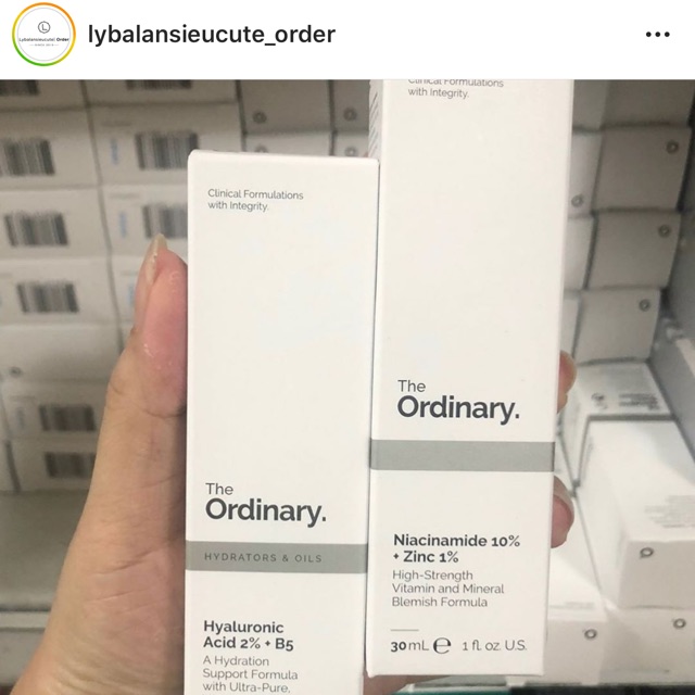 SERUM THE ORDINARY + 2,2% PHÍ LZD
