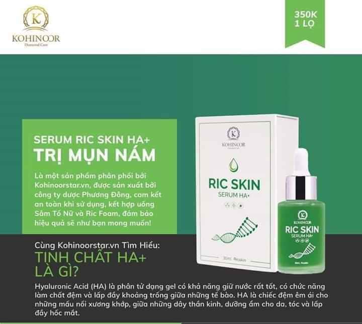 [Chính hãng] RIC SKIN SERUM HA+