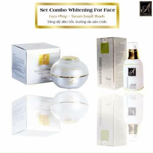 [HCM]COMBO DƯỠNG TRẮNG FACE A COSMECTICS