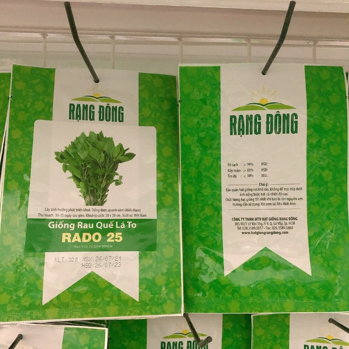 Hạt Giống Húng Quế Rado 25 (10g)