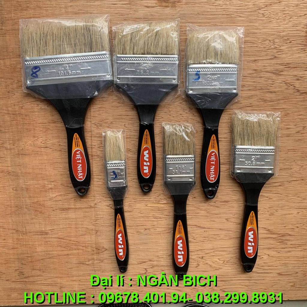 2 chiếc Chổi sơn WIN Việt Mỹ CHÍNH HÃNG