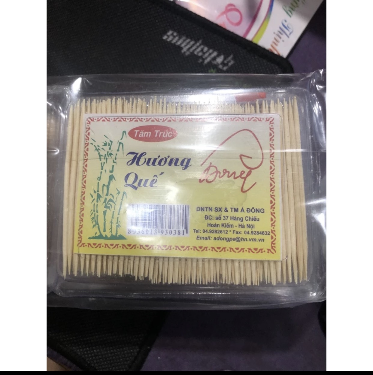 Bịch 10 Hộp Tăm Nhọn Xỉa Răng
