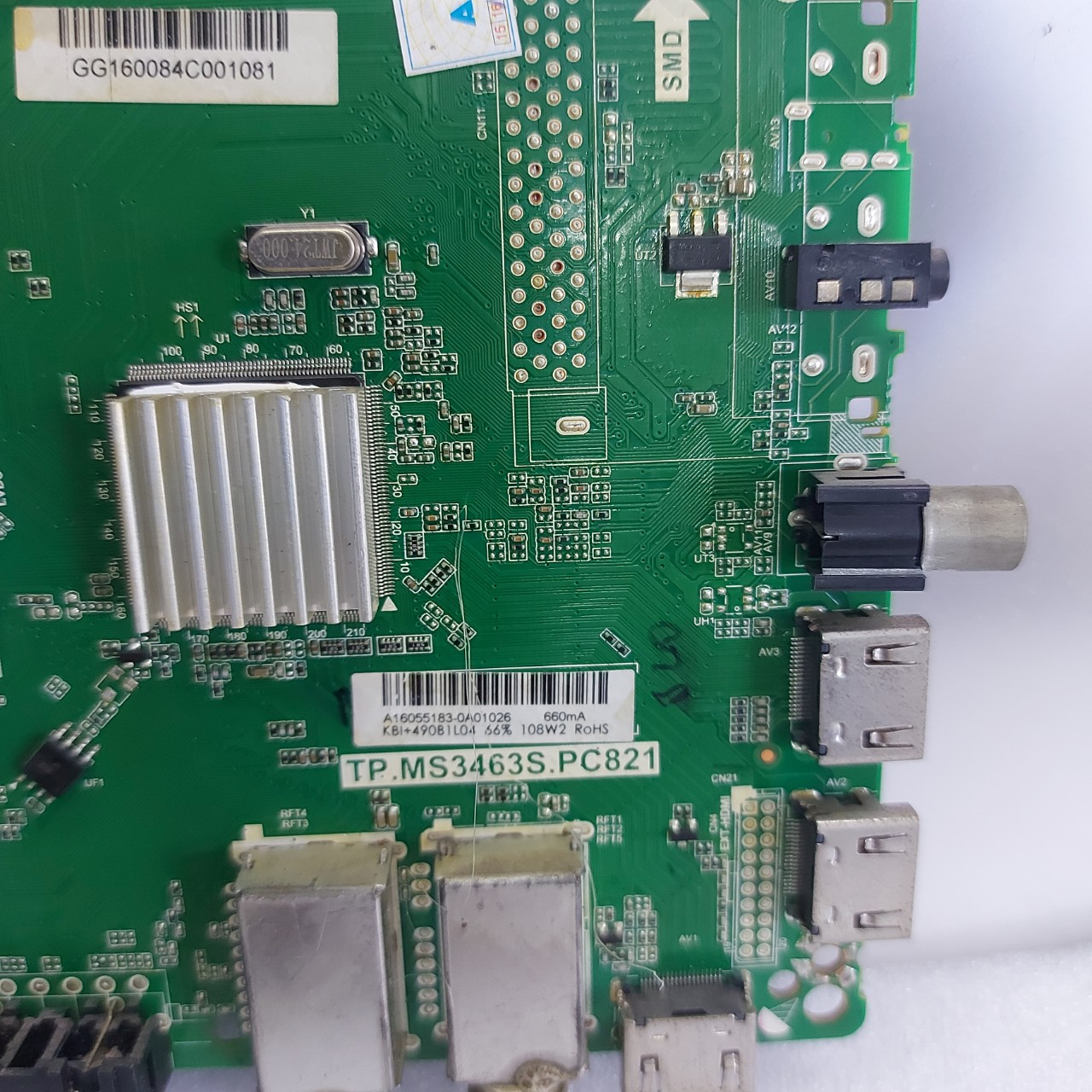 ASANZO 50E890 50S2 bo mạch tivi