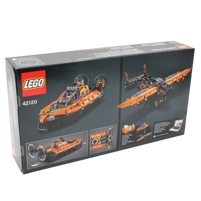 Đồ Chơi Lắp Ráp LEGO Technic 2 In 1 42120 - Rescue Hovercraft (457 Mảnh Ghép)
