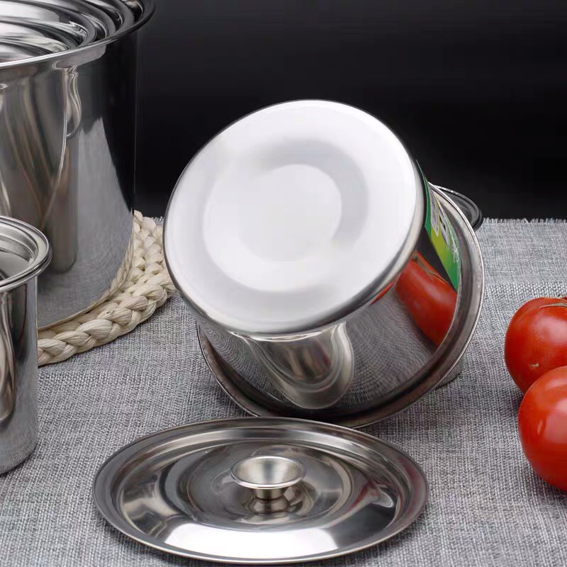 Thố cơm , thố trộn inox có kèm nắp nhiều size