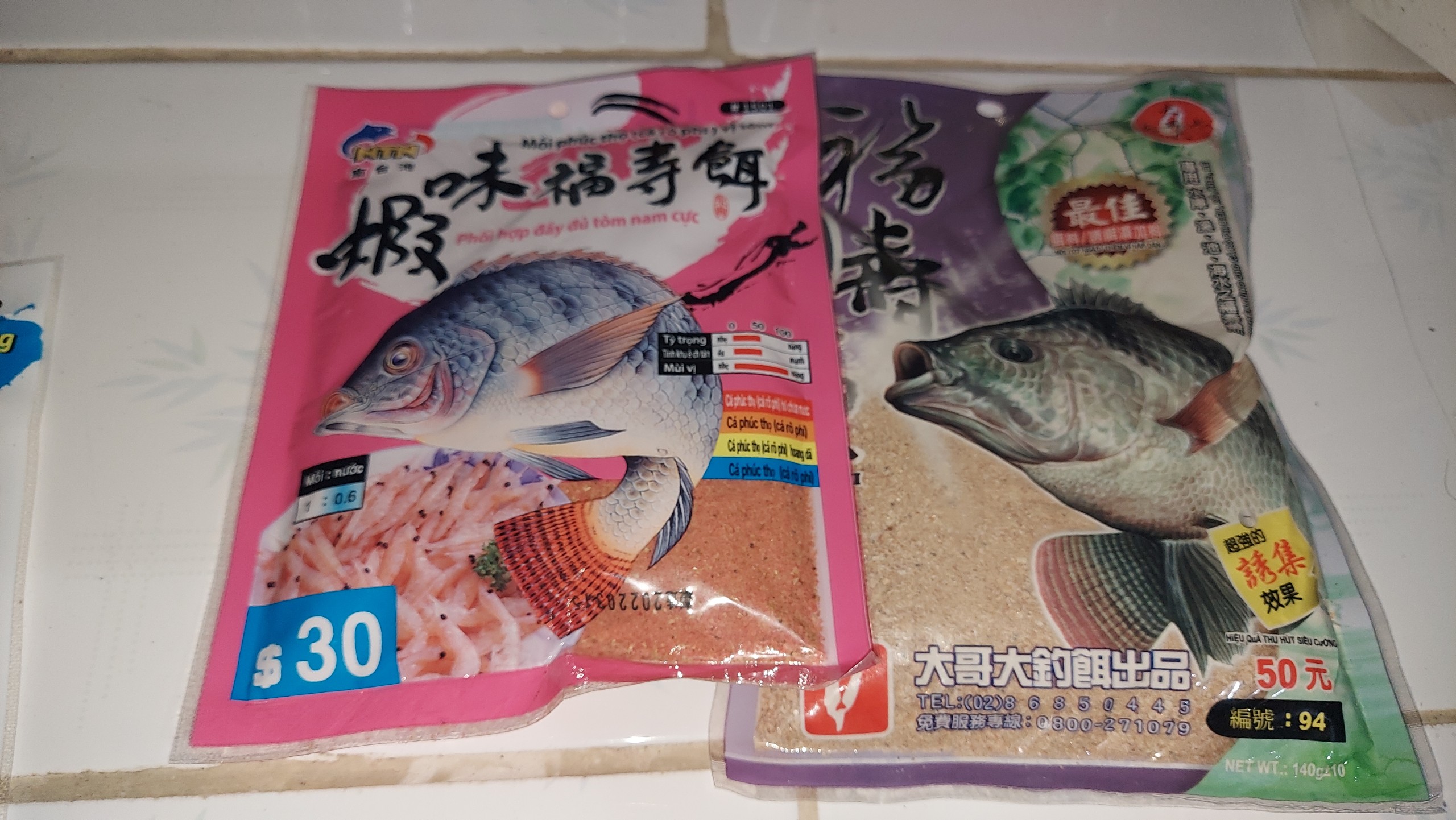 Combo 3 gói mồi chuyên rô phi
