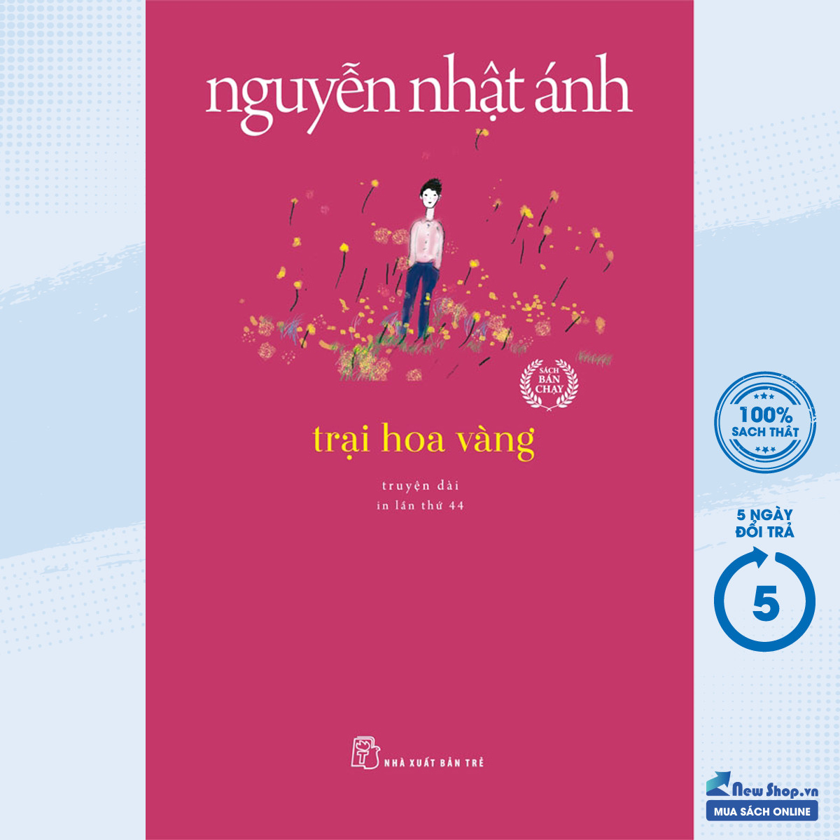 Sách - trại hoa vàng - nguyễn nhật ánh - - newshop