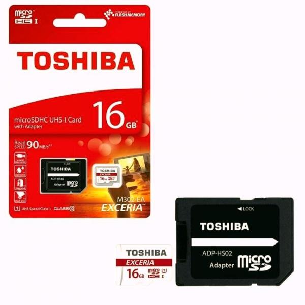 Thẻ Nhớ Micro SD Toshiba 16G Class 10 40MB Box Đỏ