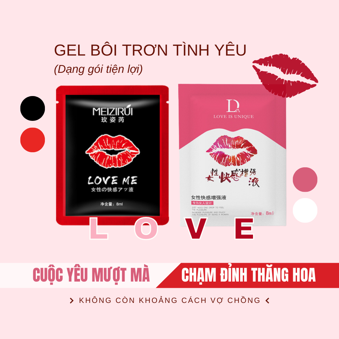 [Quà tặng]Gel bôi trơn 8ml
