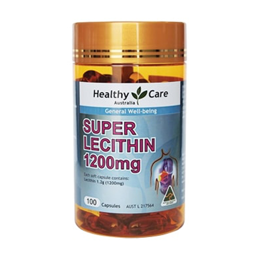 Mầm đậu nành super lecithin 1200mg - Úc (Mẫu mới)