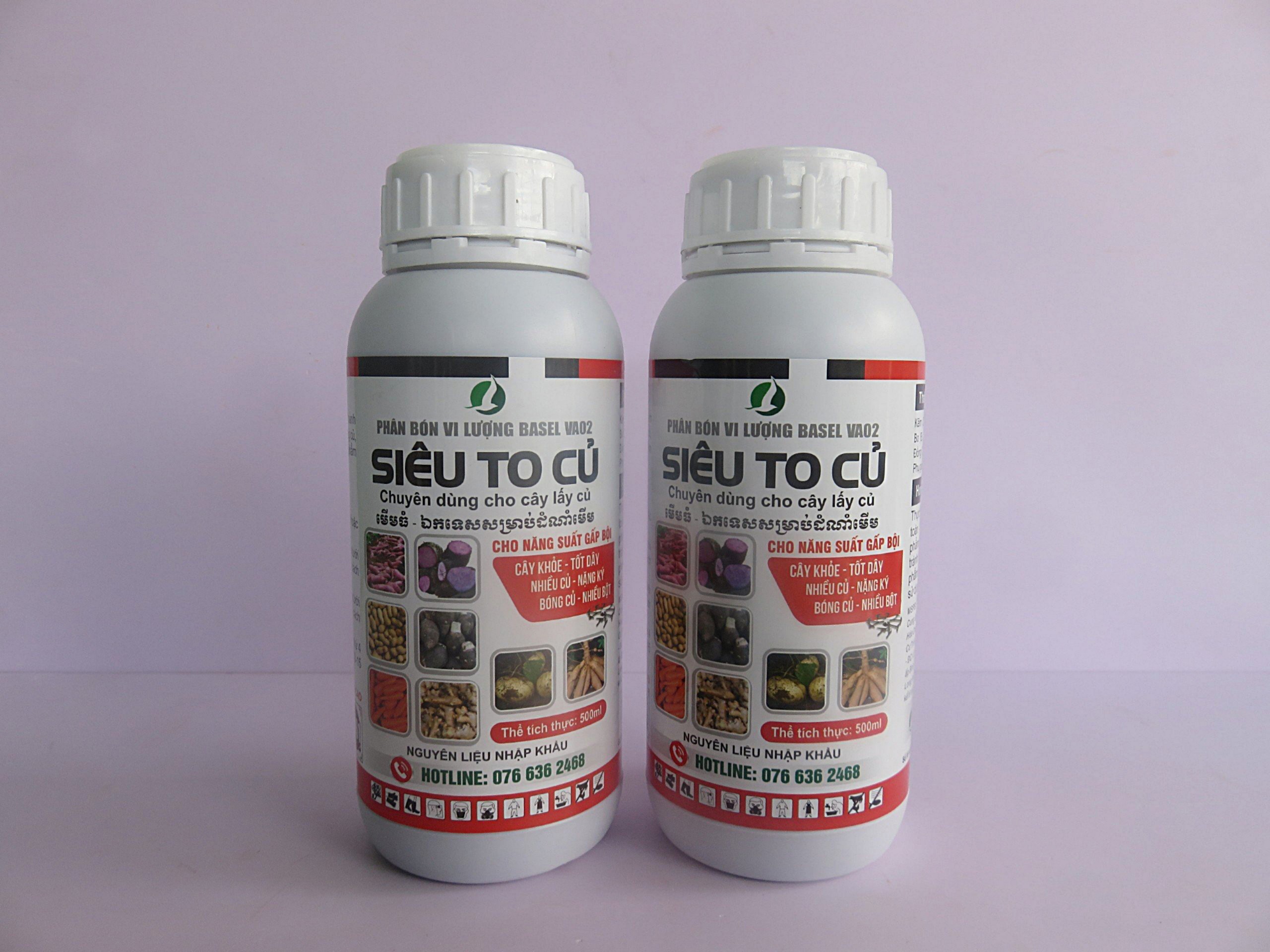 PHÂN BÓN DƯỠNG TO CỦ Chai 500ml