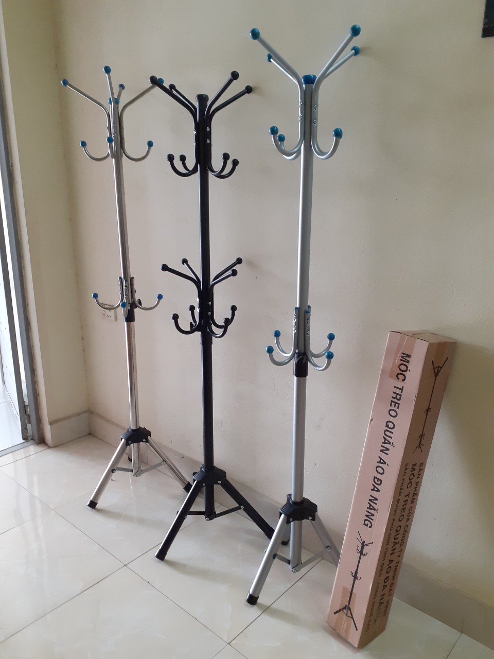 CÂY TREO QUẦN ÁO ĐA NĂNG (HÀNG DÀY)