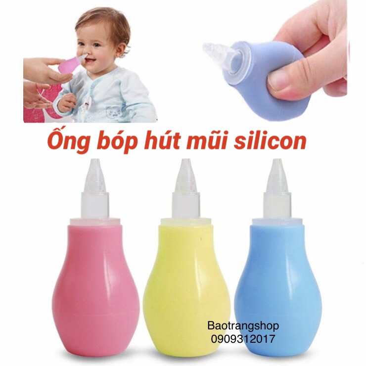 [Siêu rẻ] Ống hút mũi, rửa mũi bóp tay
