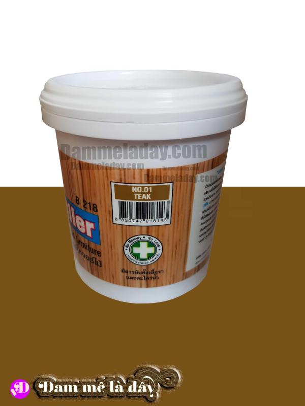 Bột trét gỗ wood filler Bosny