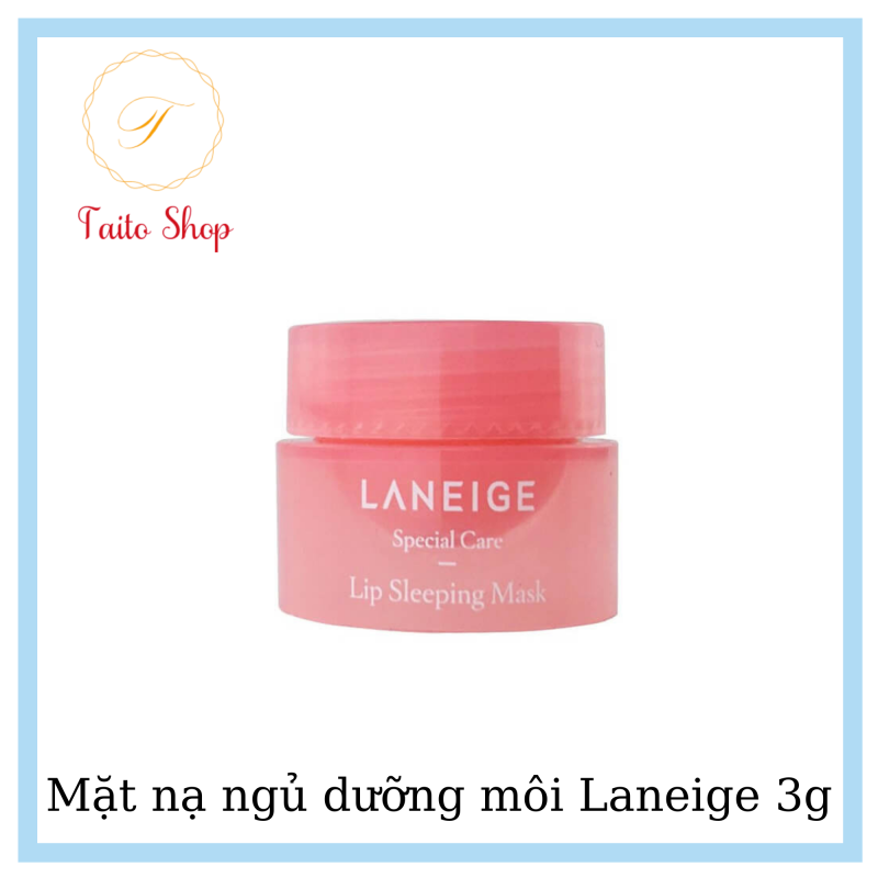 Mặt nạ ngủ dưỡng môi Laneige 3g - Mặt nạ ngủ dưỡng hồng môi, mềm môi(hồng)