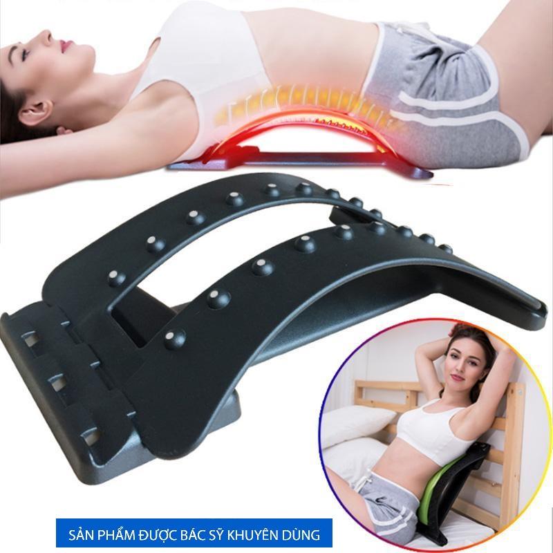 Dụng Cụ Massage Hỗ Trợ Tập Lưng Và Cột Sống- Khung Nắn Chỉnh Cột Sống Giảm Đau Lưng, Giảm Thoái Hóa Đốt Sống, Điều Trị Thoát Vị Đĩa Đệm