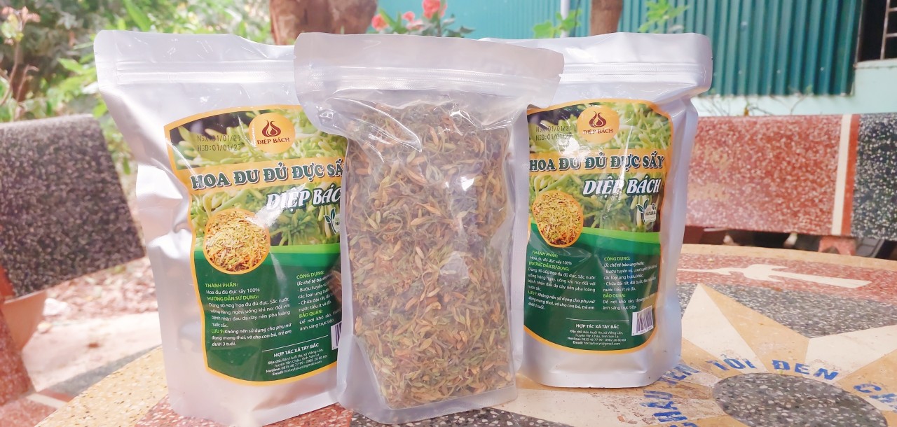 Hoa đu đủ đực sấy (1 túi = 250g)