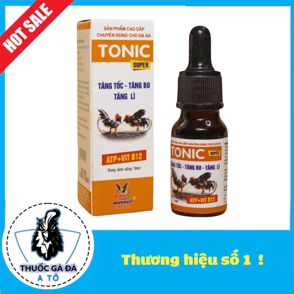Tonic [10 ml] Gà đá tăng tốc, tăng bo, tăng lì đòn