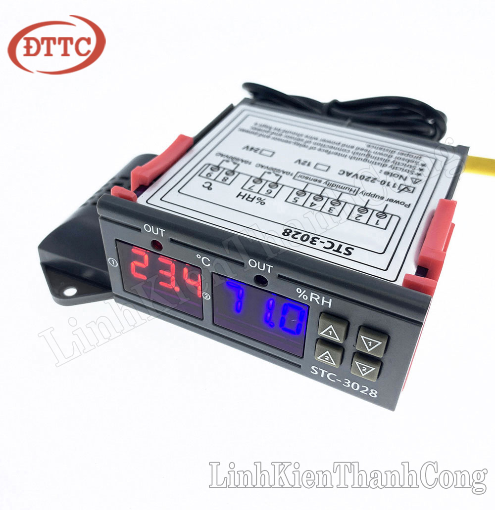 Mạch Khống Chế Nhiệt Độ STC-3028 12VDC