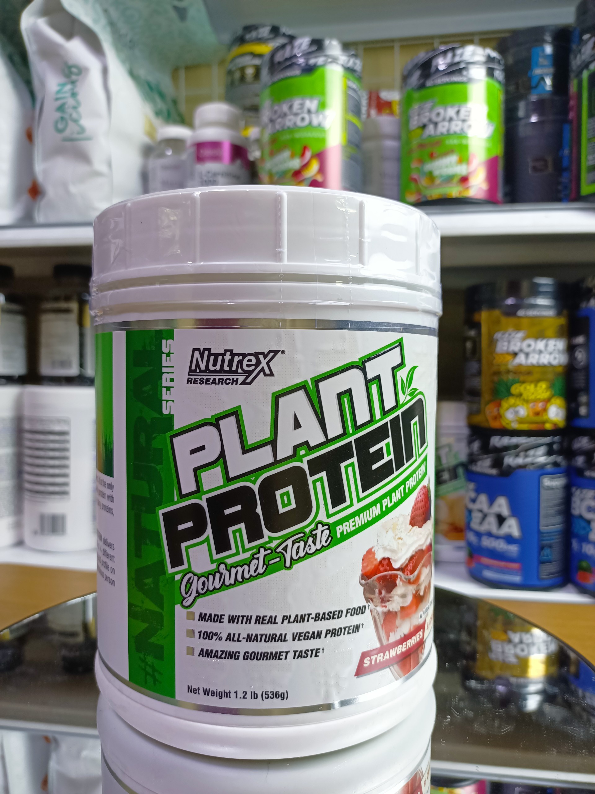 Whey thực vật Plant Protein (576g) Nutrex - Whey dành cho người ăn chay