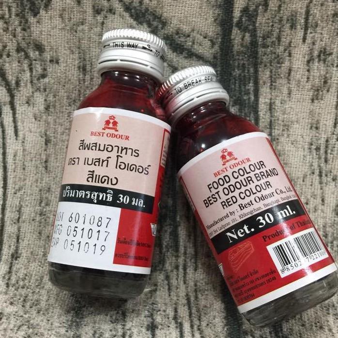 Màu Thực Phẩm Best Odour Chai 30ml - Màu Đỏ