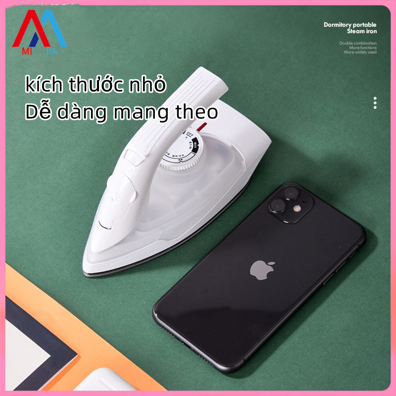 [The most high quality!] xiaomimijia ready to delivery! Iron mini travel steam iron household handheld hanging mini ironing machine dormitory