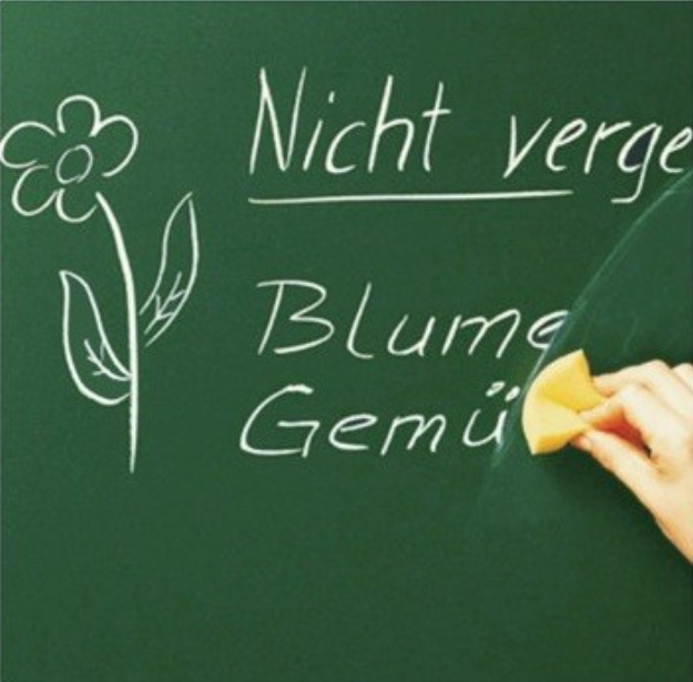 Decal bảng xanh dán tường viết phấn ( Nhiều size)