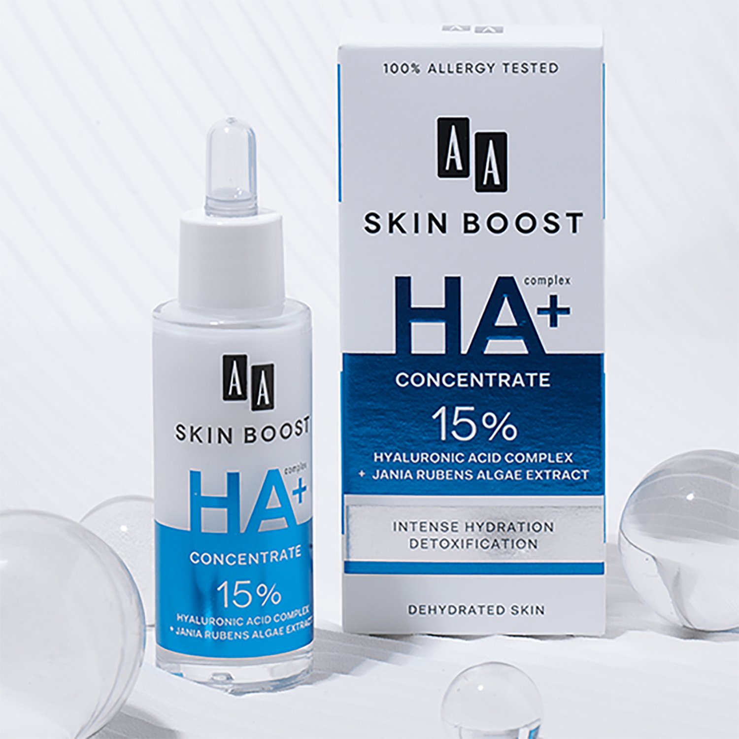 Serum Skin Boost HA+ AA Cosmetics cấp ẩm và làm mịn da 30ml