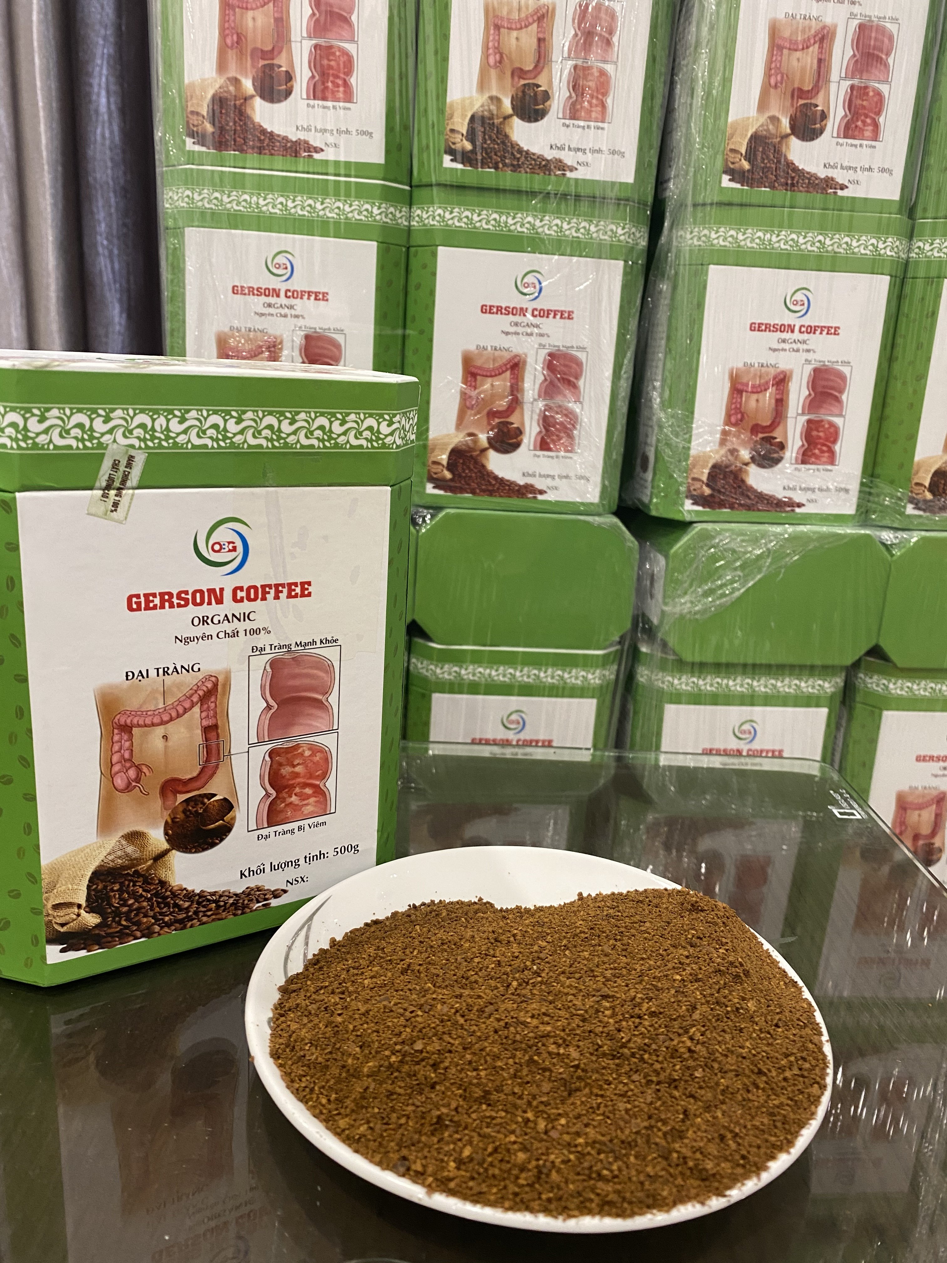 Cà phê hữu cơ thải độc đại tràng Dạng Hòa Tan Gerson Coffee