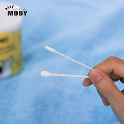 Hộp bông tăm Baby Moby cỡ nhỏ (150 cái/hộp)
