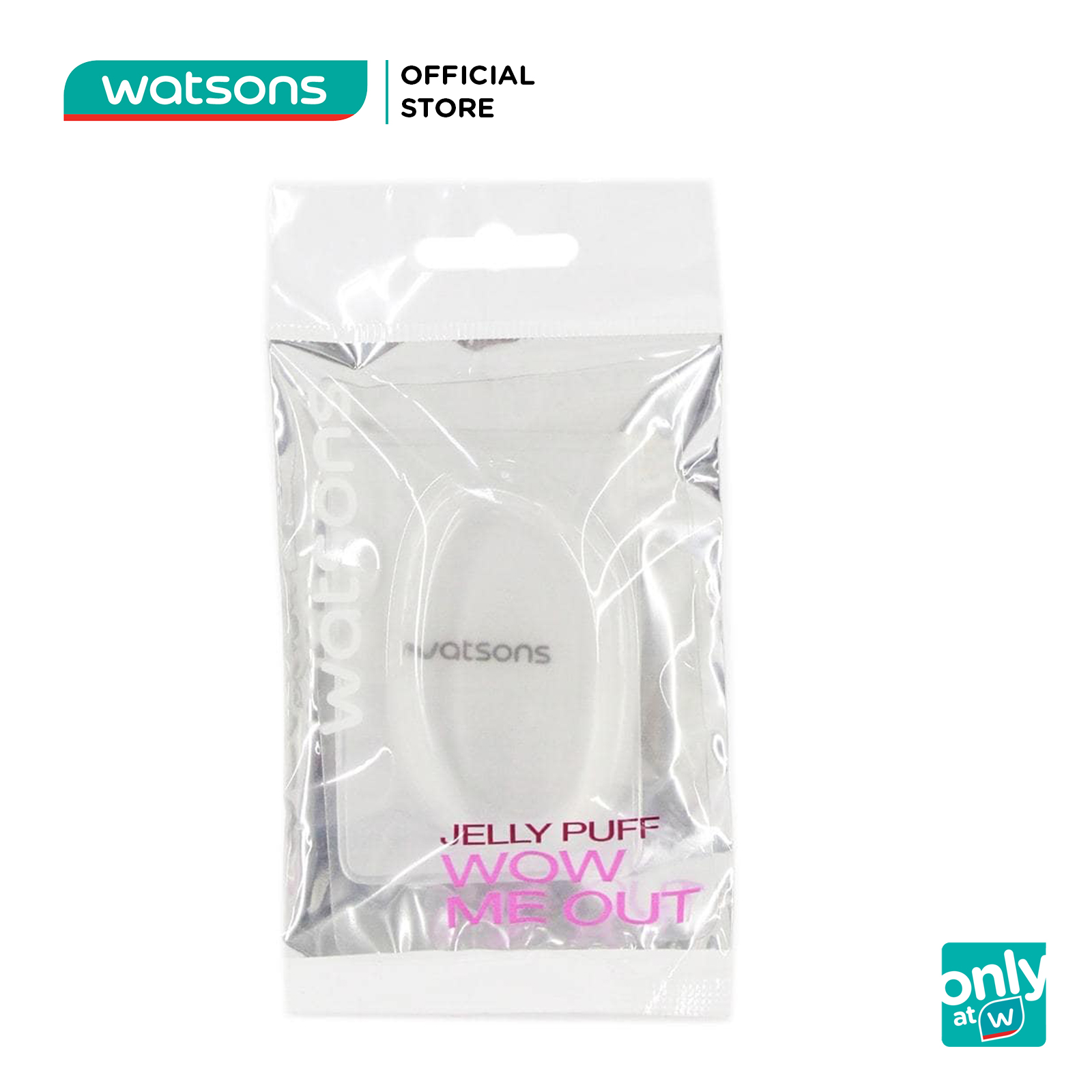 Miếng Thạch Trang Điểm Watsons Silicon Puff 1 Miếng