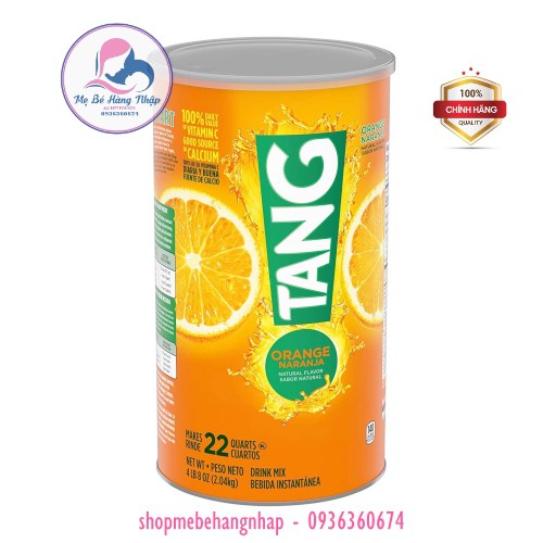 BỘT PHA NƯỚC CAM TANG 2.04kg- MỸ