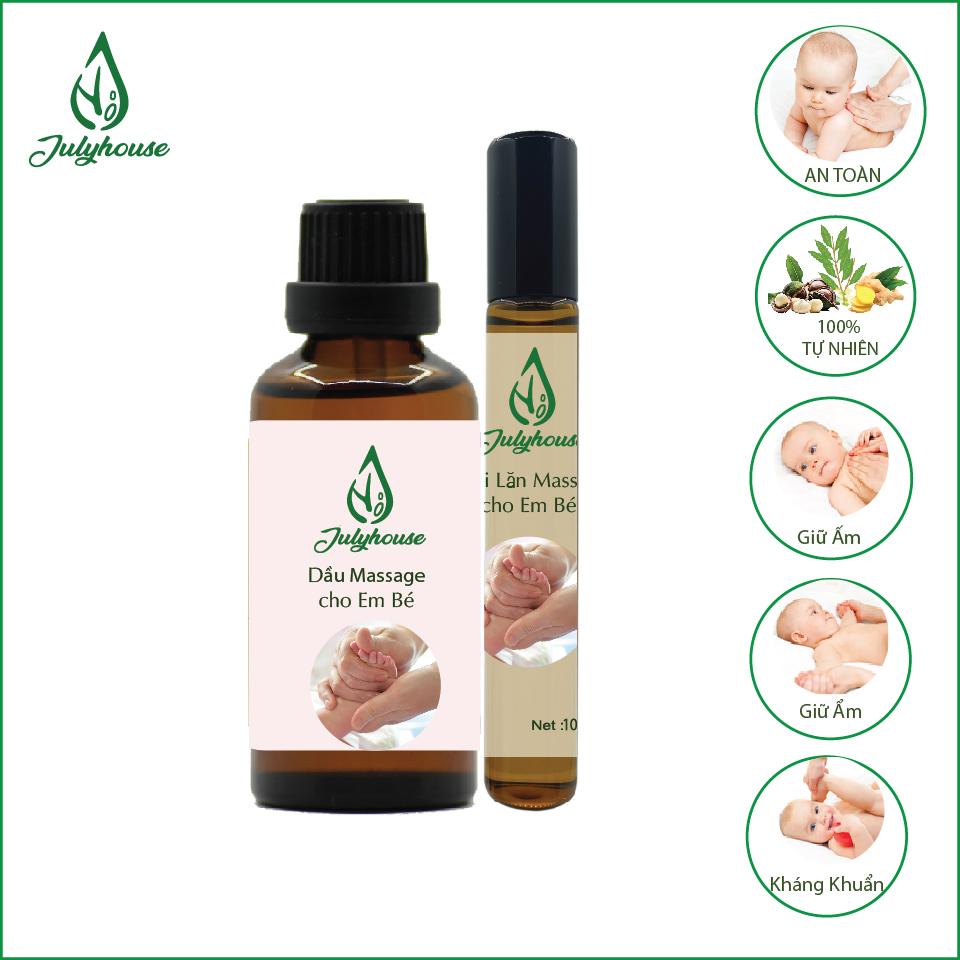 Tinh dầu tắm Cao Cấp cho bé 30ml Julyhouse