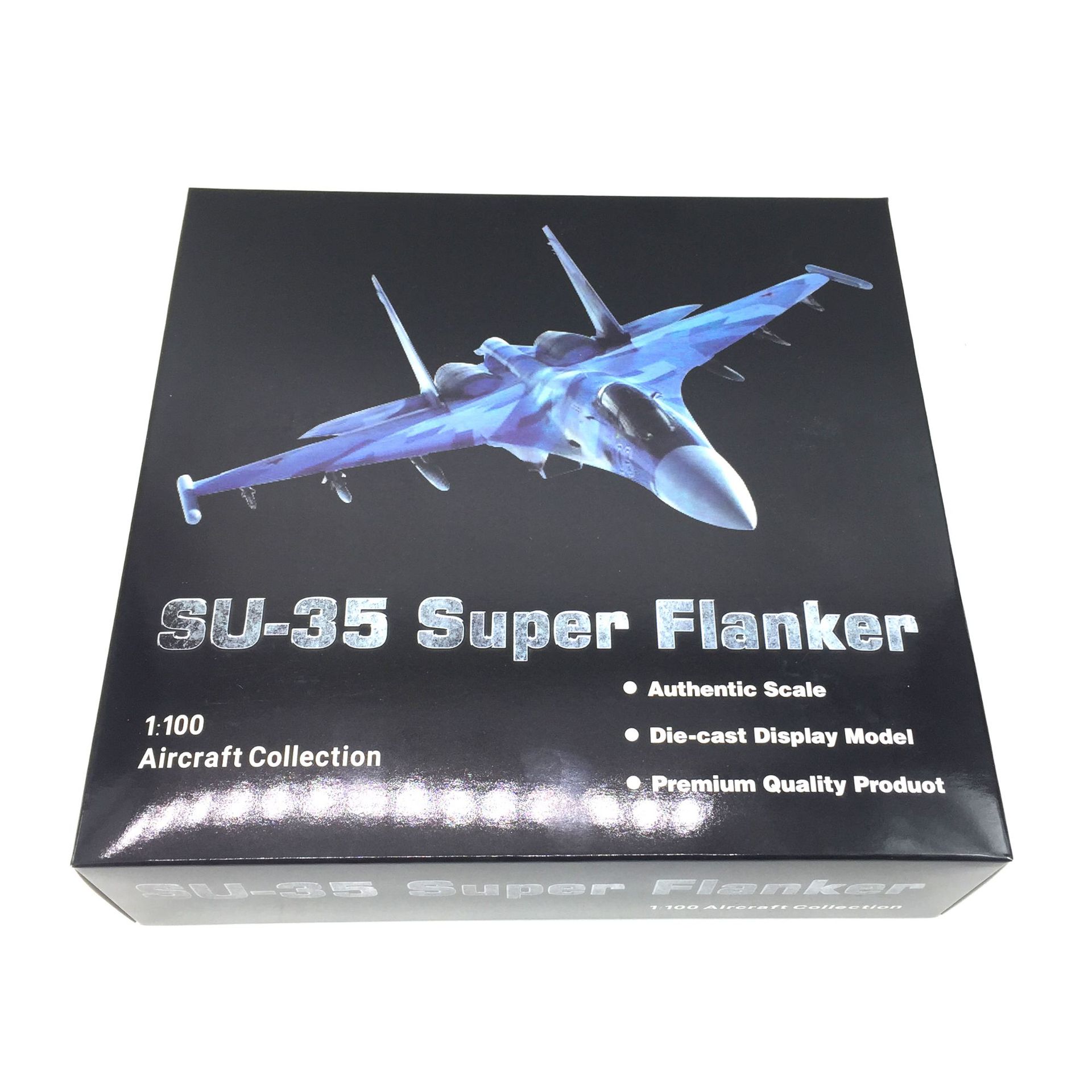 Mô hình máy bay chiến đấu Su 35 Nga màu đỏ