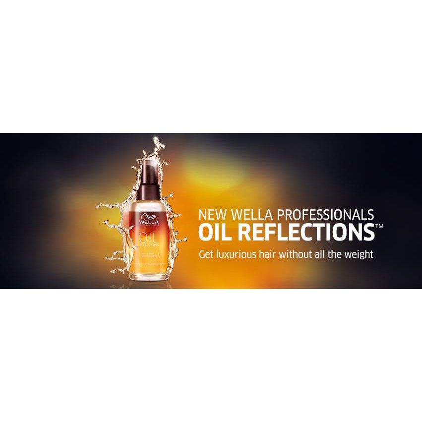 Tinh dầu Argan dưỡng tóc Wella Oil Reflections 100ml ( New 2021 )