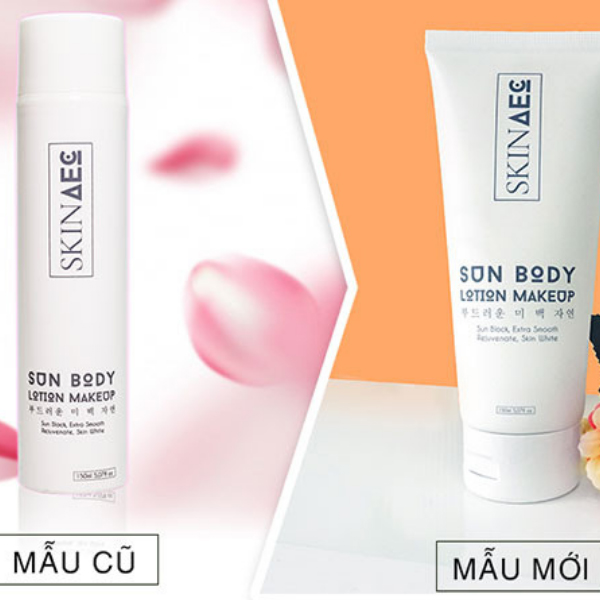 Kem chống nắng son body skin aec 150ml