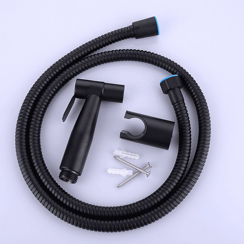 Bộ xịt vệ sinh cổ điển mạ đen
