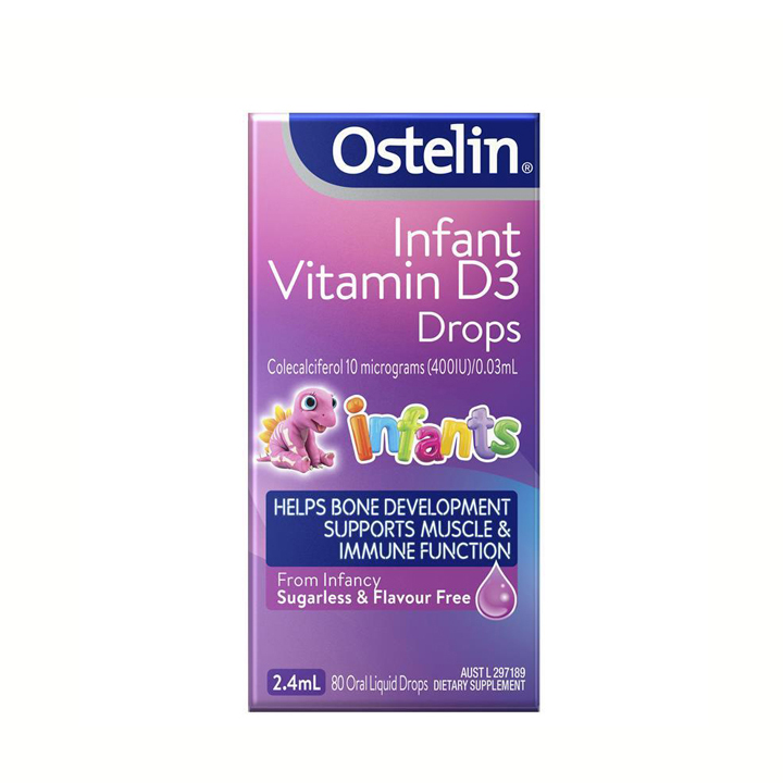 [HCM]Ostelin Infant Vitamin D3 Drops 2.4ml