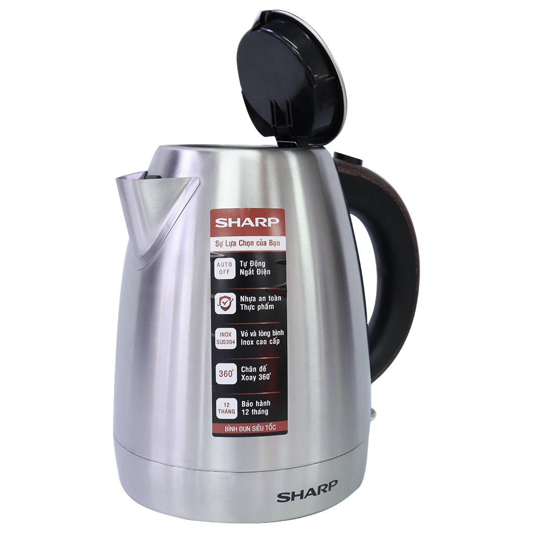 Bình đun siêu tốc Sharp EKJ-17EVSD-WD 1.7 lít