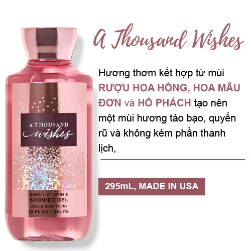 Sữa tắm Bath & Body Works 295ml