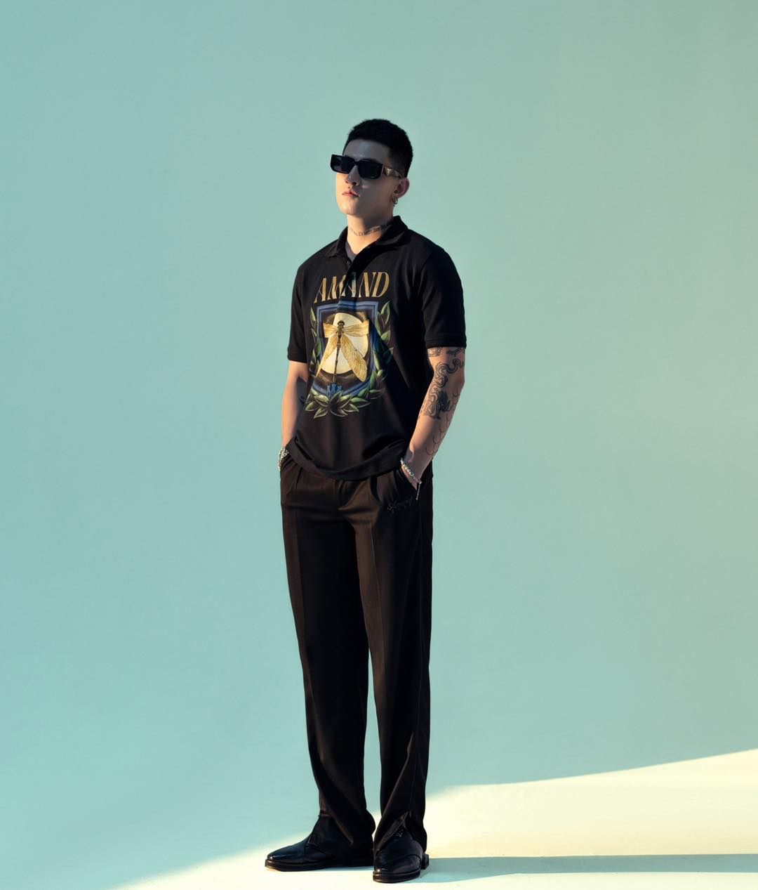 Quần Amand Modern Trouser - Black