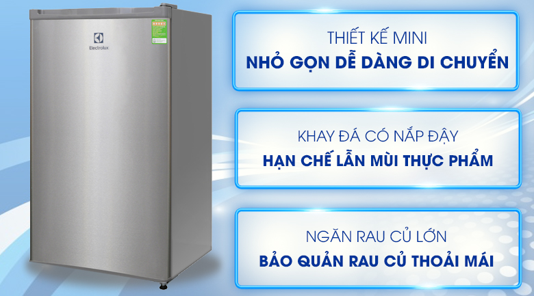 Tủ lạnh Electrolux 85 lít EUM0900SA